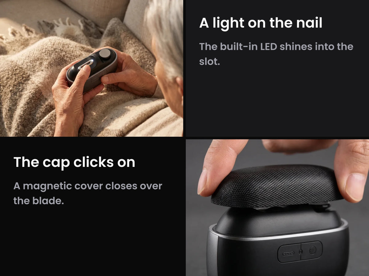 Hewelth EasyClip Electric Nail Clipper