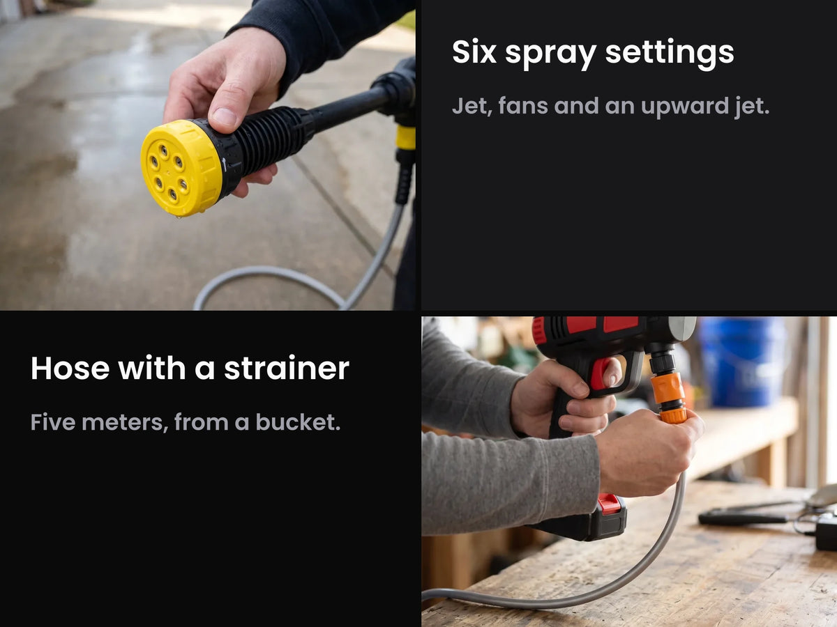 Rinsly Cordless Pressure Washer